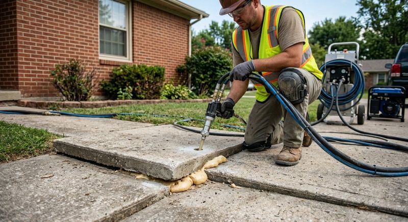 Concrete Poly Jacking in Corpus Christi, TX