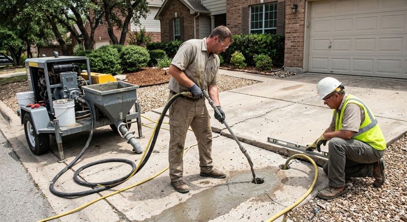 Concrete Slab Jacking in Columbus, OH