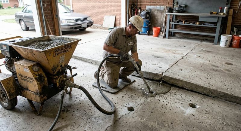 Garage Settling Repair in Tampa, FL