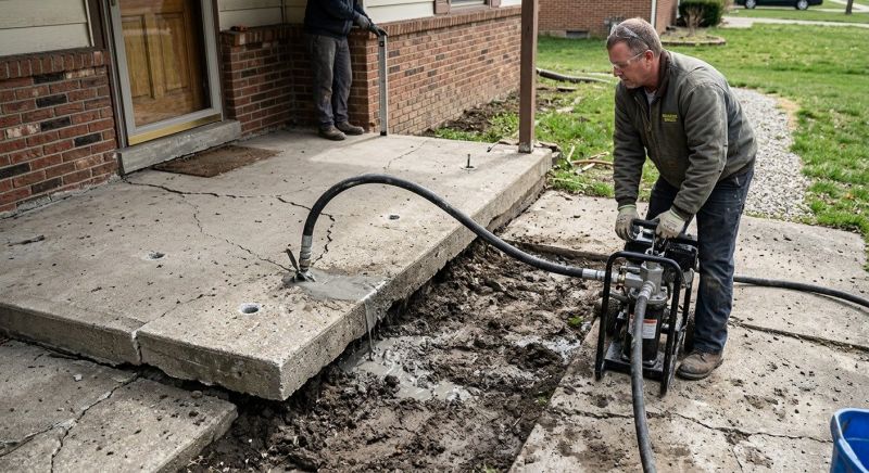 Sidewalk Raising in Columbus, OH