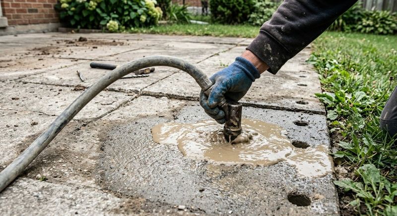 Sunken Patio Repair in Miami Dade County, FL