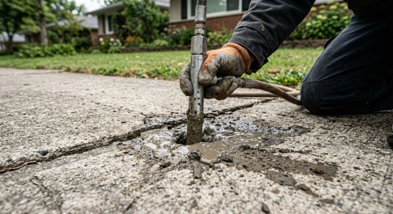 Sunken Slab Repair in Denver, CO